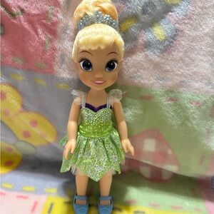 Green Fairy Doll with Blonde Hair